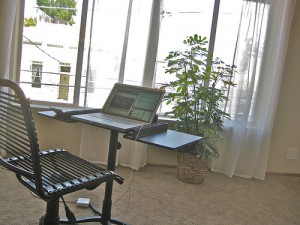Simple Office Space Simple Office Space 300x225 25 Beautiful Indoor Plant Design Images