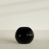Globe Large Sphere Fiberglass Planter - 30 in x 30 in x 24 in - Gloss Black - Gloss Black,30 in x 30 in x 24 in