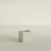 Montroy Small Cube Square Fiberglass Planter - 16 in x 16 in x 16 in - Satin Beige - Satin Beige,16 in x 16 in x 16 in