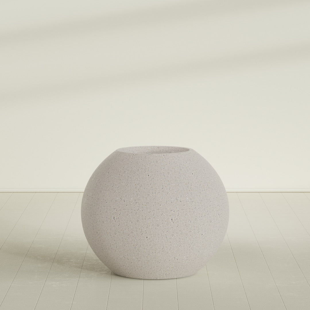 Globe - 36in diam. x 31in - StoneLight - Greystone - StoneLight - Greystone,36 in x 36 in x 30 in