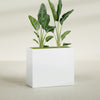 Darwin Extra Large Rectangle Fiberglass Planter - 48 in x 24 in x 42 in - Matte White - Matte White,48 in x 24 in x 42 in
