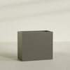 Darwin Extra Large Rectangle Fiberglass Planter - 48 in x 24 in x 42 in - Matte Bronze - Matte Bronze,48 in x 24 in x 42 in