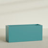 Brisbane Extra Large Long Rectangle Fiberglass Planter - 72 in x 24 in x 32 in - Satin Sea Foam - Satin Sea Foam,72 in x 24 in x 32 in