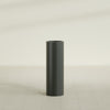 Corry Large Tall Cylinder Fiberglass Planter - 10 in x 10 in x 30 in - Matte Charcoal - Matte Charcoal,10 in x 10 in x 30 in