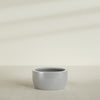 Casablanca Large Round Low Bowl Fiberglass Planter - 30 in x 30 in x 15 in - Metallic Silver - Metallic Silver,30 in x 30 in x 15 in