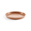 Small Round Saucer - 8.3 in x 8.3 in x 1 in - Terracotta - Terracotta,8.25 in x 8.25 in x 1 in