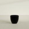 Wannsee Medium Round Fiberglass Planter - 27 in x 27 in x 24 in - Gloss Black - Gloss Black,27 in x 27 in x 24 in