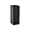 Reglo Modular Rectangle Planter - 11.75 in x 11.75 in x 31.5 in - Brown Stone - Brown Stone,11.8 in x 11.8 in x 31.5 in