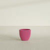 Wannsee Medium Round Fiberglass Planter - 22 in x 22 in x 19 in - Gloss Pink Violet - Gloss Pink Violet,22 in x 22 in x 19 in