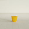 Wannsee Small Round Fiberglass Planter - 15 in x 15 in x 13 in - Gloss Saffron - Gloss Saffron,15 in x 15 in x 13 in