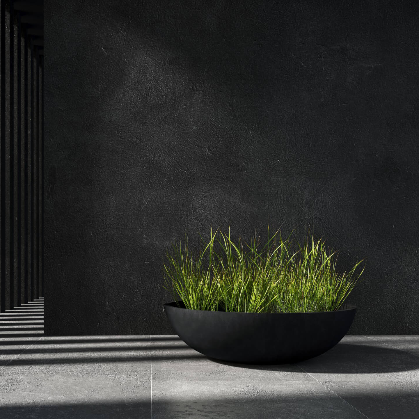 Cavo - 31.5in x 31.5in x 9.8 - Carbon Stone - Carbon Stone,31.5 in diam. x 10.4 in