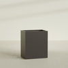 Darwin Large Rectangle Fiberglass Planter - 36 in x 24 in x 42 in - Matte Brown - Matte Brown,36 in x 24 in x 42 in