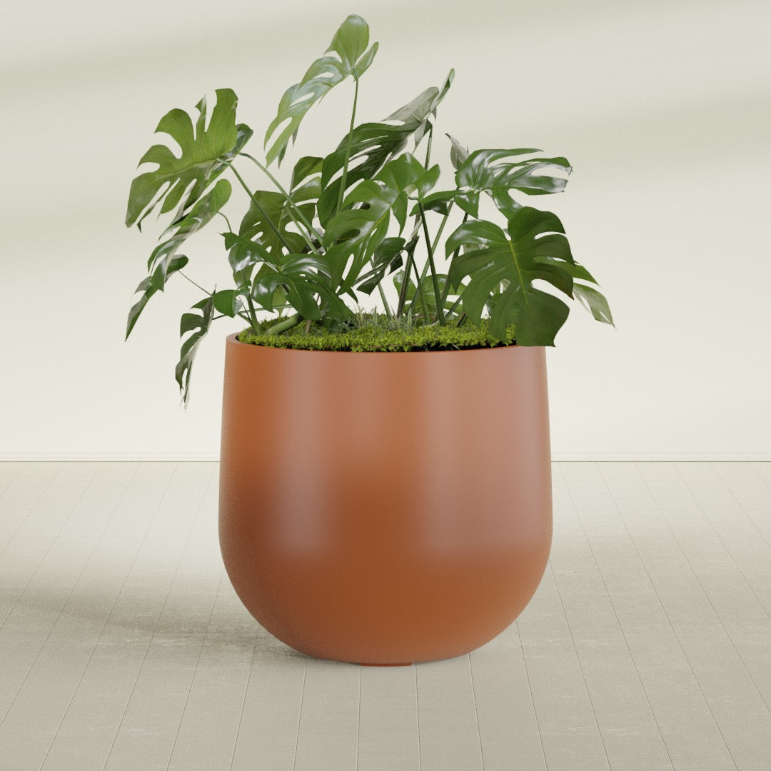 Westfield - 15in diam. x 14in - Matte Terracotta - Matte Terracotta,38 in diam. x 36 in H