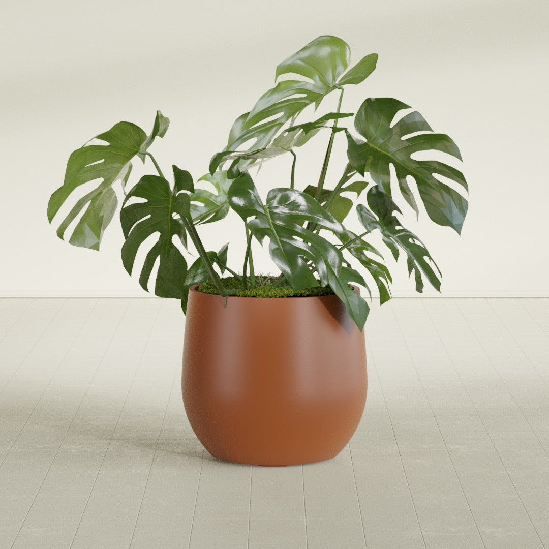 Westfield - 23in diam. x 21in - Matte Terracotta - Matte Terracotta,23 in diam. x 21 in H