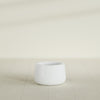 Short Hayden Small Round Fiberglass Planter - 12 in x 12 in x 7 in - Matte White - Matte White,12 in x 12 in x 7 in