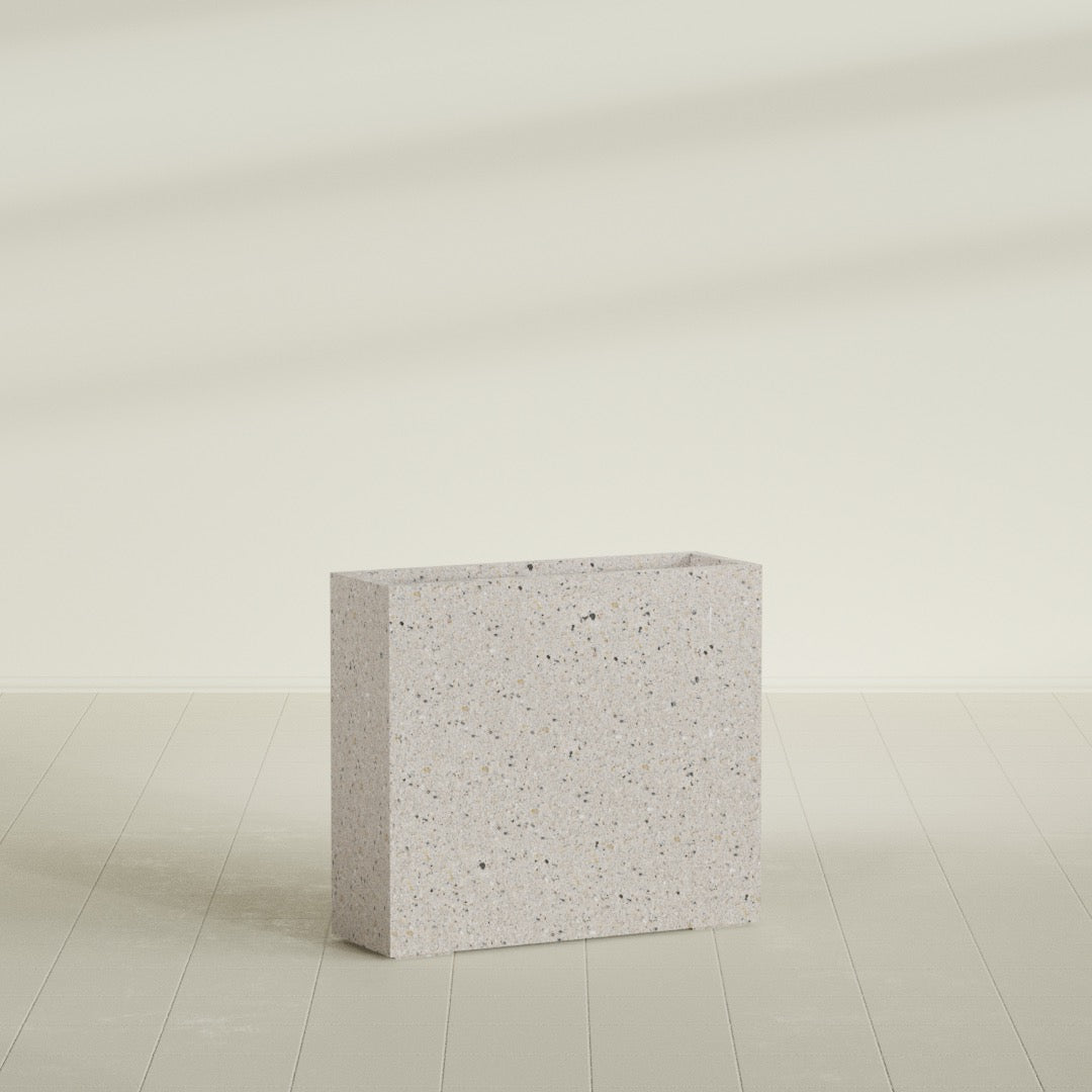 12"-Wide Rectangle - 36in x 12in x 32in - StoneLight - Greystone - StoneLight - Greystone,36 in x 12 in x 32 in