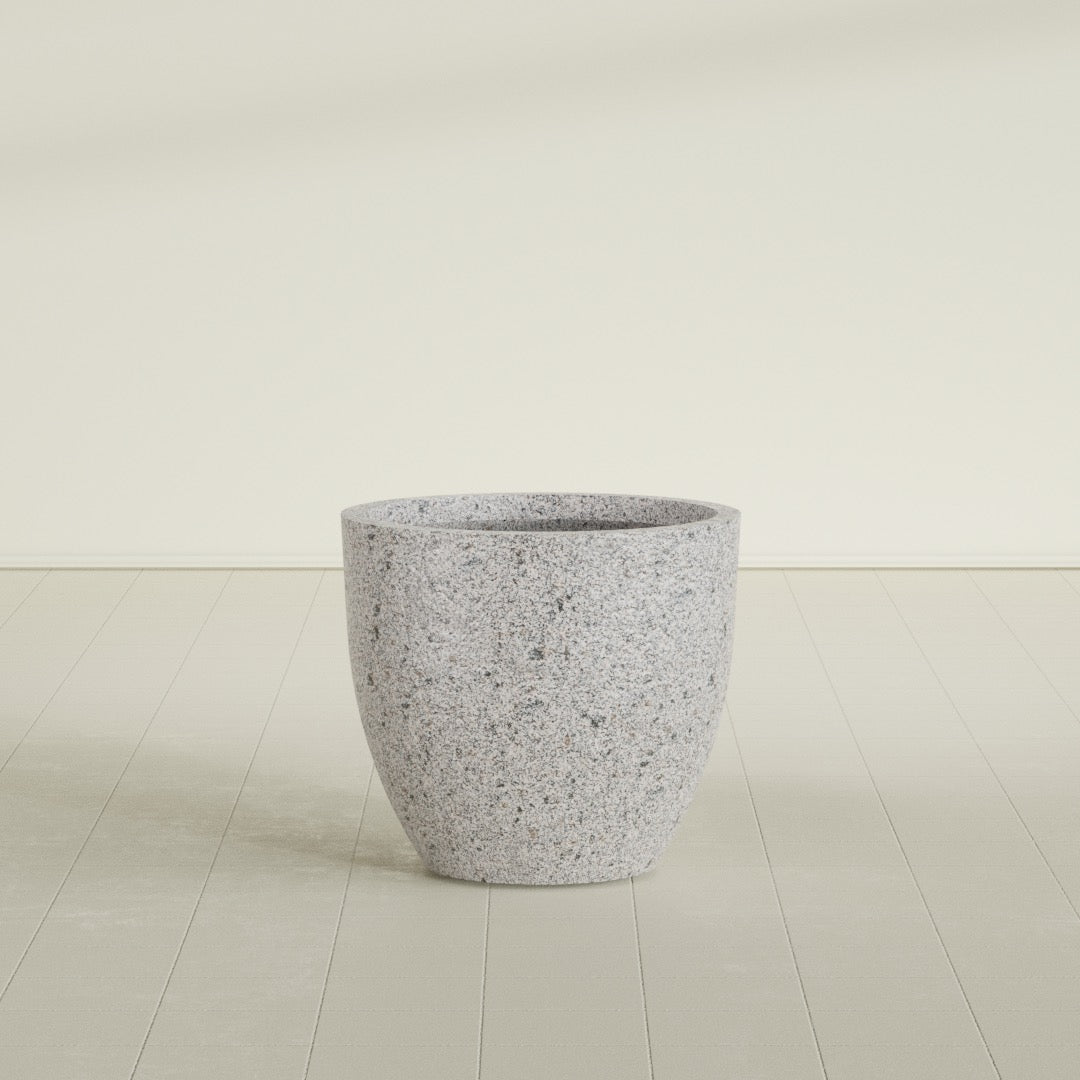 Tapered Round - 33in diam. x 29in - StoneLight - Pearlstone - StoneLight - Pearlstone,33 in x 33 in x 29 in