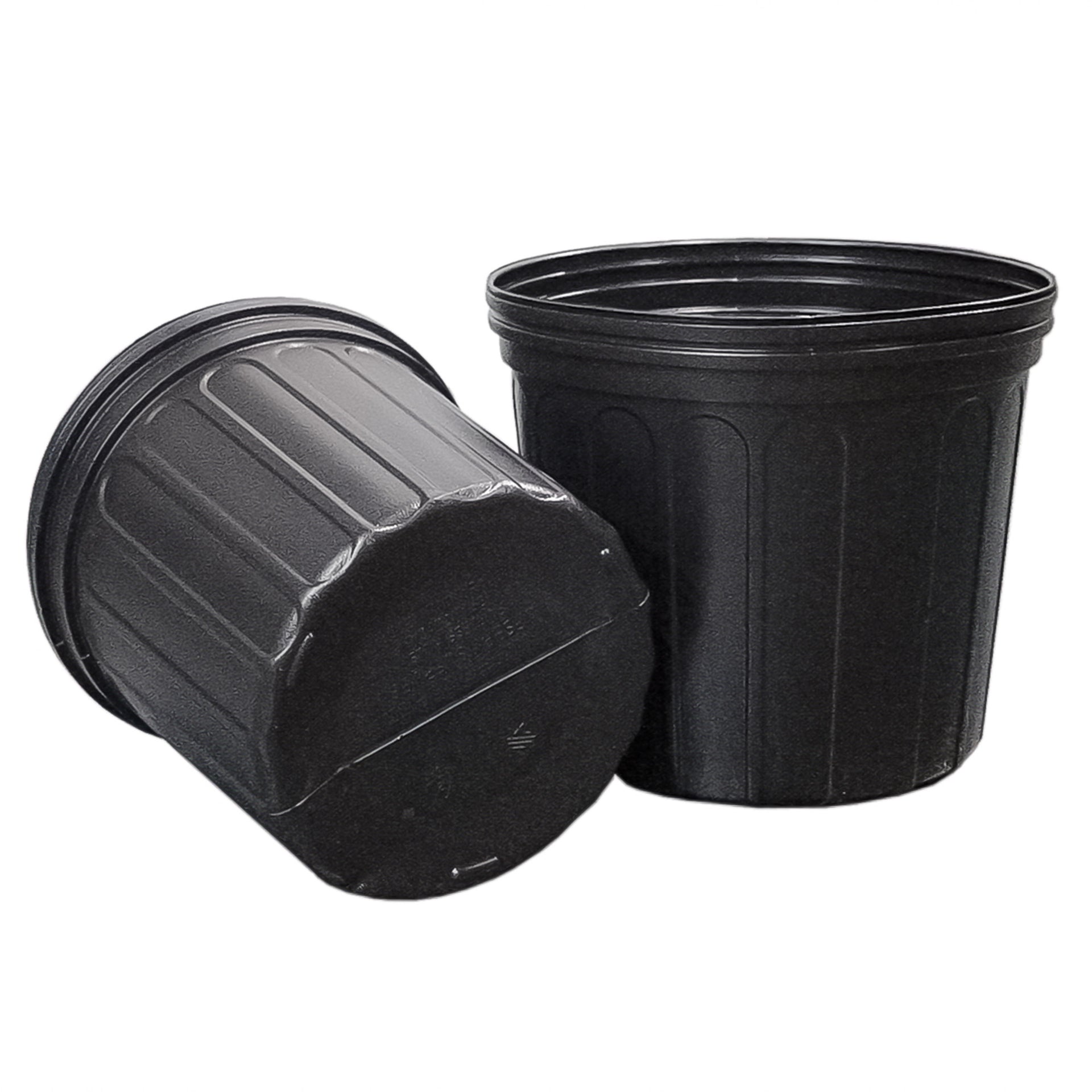 No-Hole Plastic Plant Pot Liner - 15.5"W X 14.5"H - Black - 15.5 in x 15.5 in x 14.5 in,Single