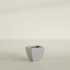 Lima Small Tapered Square Fiberglass Planter - 12 in x 12 in x 12 in - Metallic Silver - Metallic Silver,12 in x 12 in x 12 in