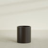 Rio Grande Medium Round Fiberglass Planter - 18 in x 18 in x 20 in - Matte Brown - Matte Brown,18 in x 18 in x 20 in