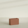 Tolga Large Rectangle Fiberglass Planter - 36 in x 16 in x 24 in - Matte Terracotta - Matte Terracotta,36 in x 16 in x 24 in