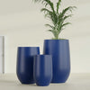 Westfield - 15in diam. x 24in - Matte Cobalt Blue - Matte Cobalt Blue,15 in diam. x 24 in H