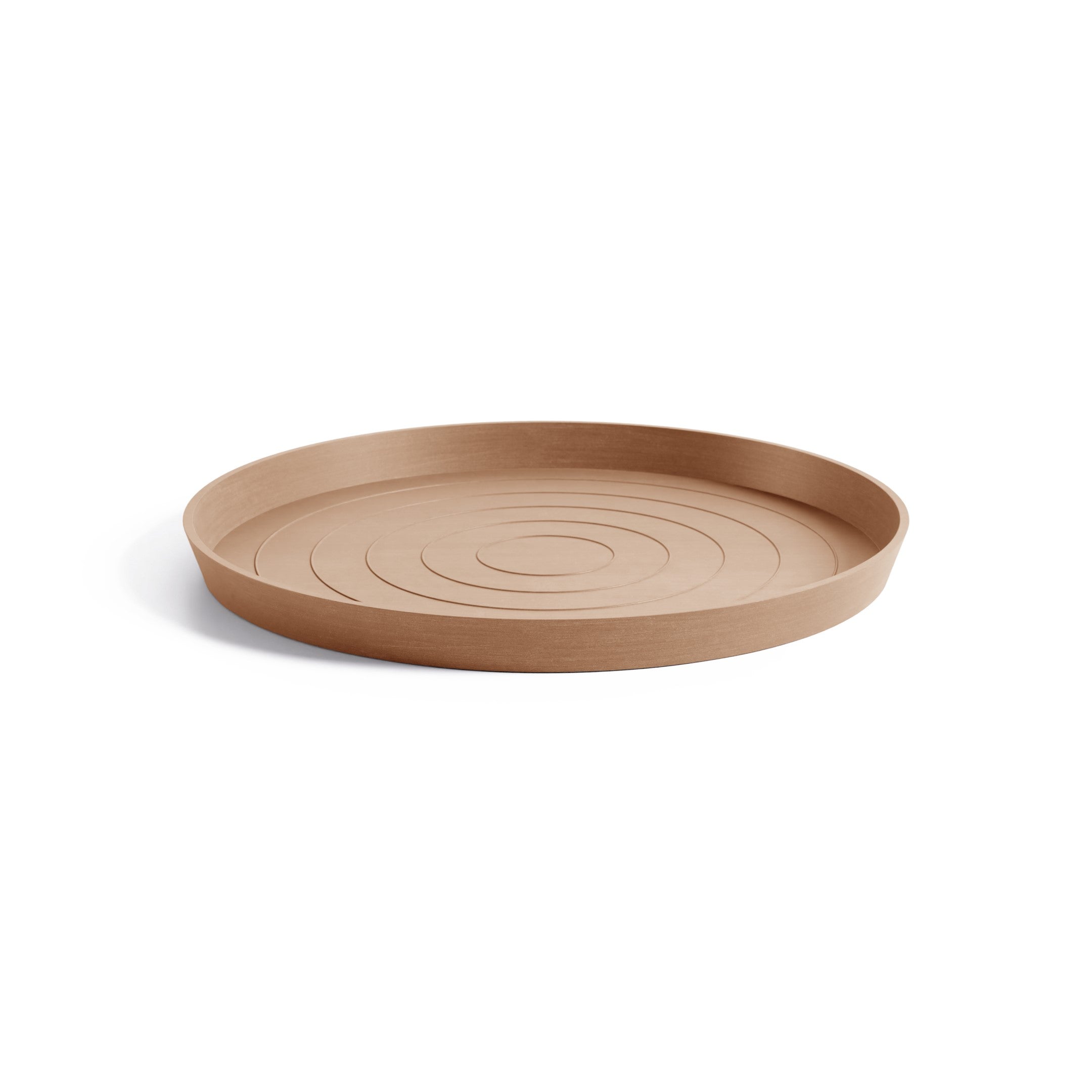 Medium Round Saucer - 23 in x 23 in x 1.8 in - Terracotta - Terracotta,23 in x 23 in x 1.75 in
