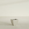 Lima Small Tapered Square Fiberglass Planter - 12 in x 12 in x 12 in - Satin Beige - Satin Beige,12 in x 12 in x 12 in