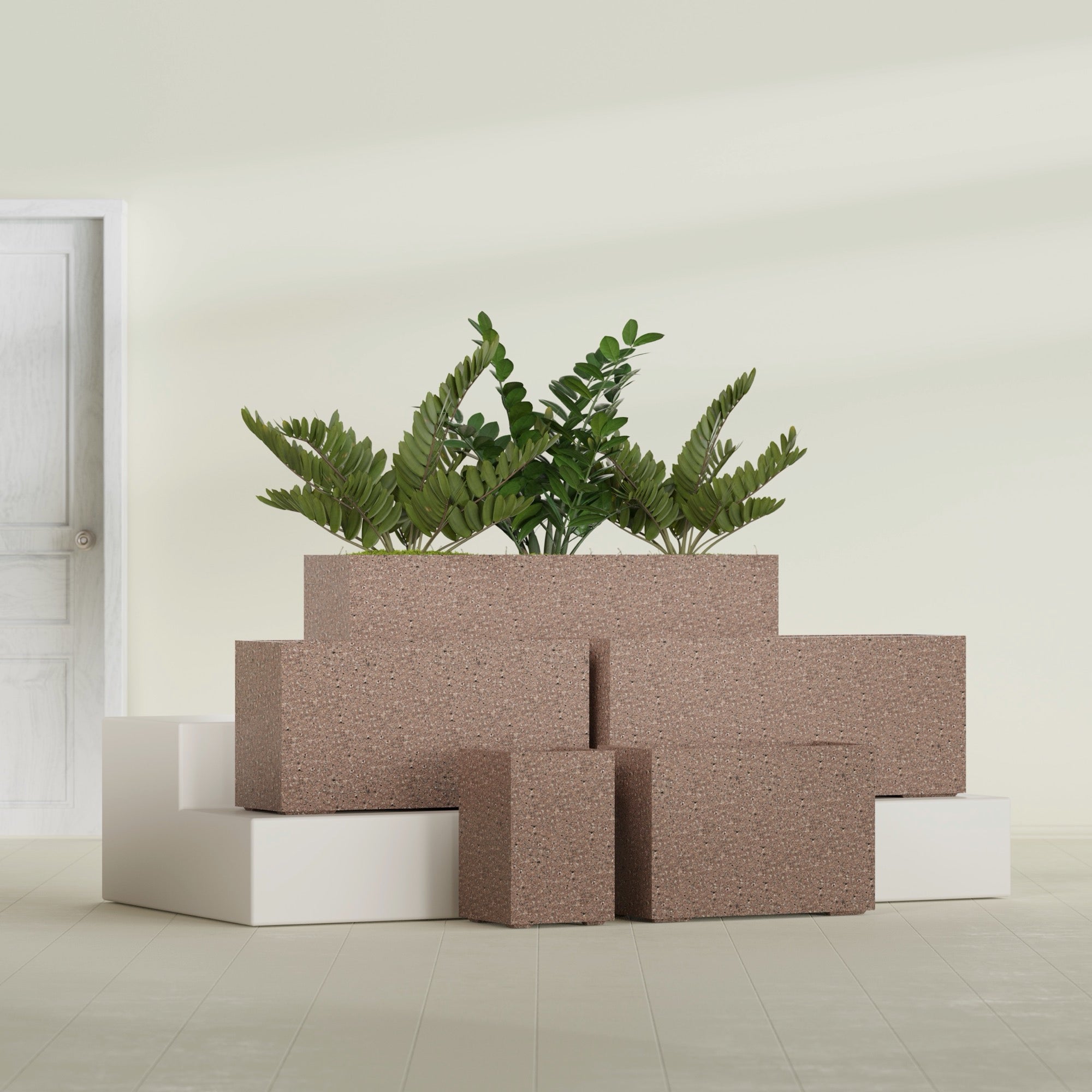 16"-Wide Rectangle - 72in x 16in x 24in - StoneLight - Sunstone - StoneLight - Sunstone,72 in x 16 in x 24 in