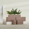 16"-Wide Rectangle - 16in x 16in x 24in - StoneLight - Sunstone - StoneLight - Sunstone,16 in x 16 in x 24 in