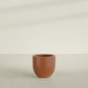 Alzira Medium Round Fiberglass Planter - 23 in x 23 in x 22 in - Matte Terracotta - Matte Terracotta,23 in x 23 in x 22 in