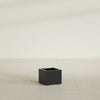 Cuba Small Fiberglass Column Planter - 14 in x 14 in x 12 in - Matte Black - Matte Black,14 in x 14 in x 12 in