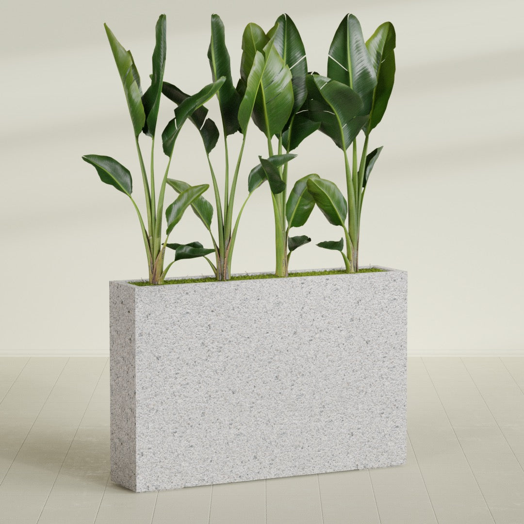 10"-Wide Rectangle - 48in x 10in x 32in - StoneLight - Greystone - StoneLight - Greystone,48 in x 10 in x 32 in