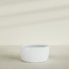 Casablanca Large Round Low Bowl Fiberglass Planter - 36 in x 36 in x 18 in - Matte White - Matte White,36 in x 36 in x 18 in