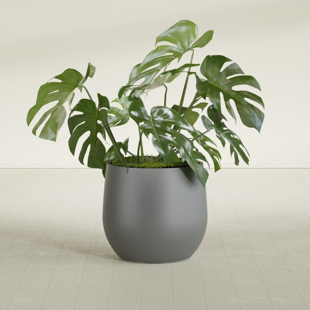 Westfield - 23in diam. x 21in - Metallic Gunmetal - Metallic Gunmetal,23 in diam. x 21 in H