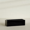 Torino Extra Large Wide Rectangle Fiberglass Planter - 60 in x 24 in x 18 in - Gloss Black - Gloss Black,60 in x 24 in x 18 in