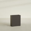 Perth Large Tall Rectangle Fiberglass Planter - 36 in x 16 in x 42 in - Matte Brown - Matte Brown,36 in x 16 in x 42 in