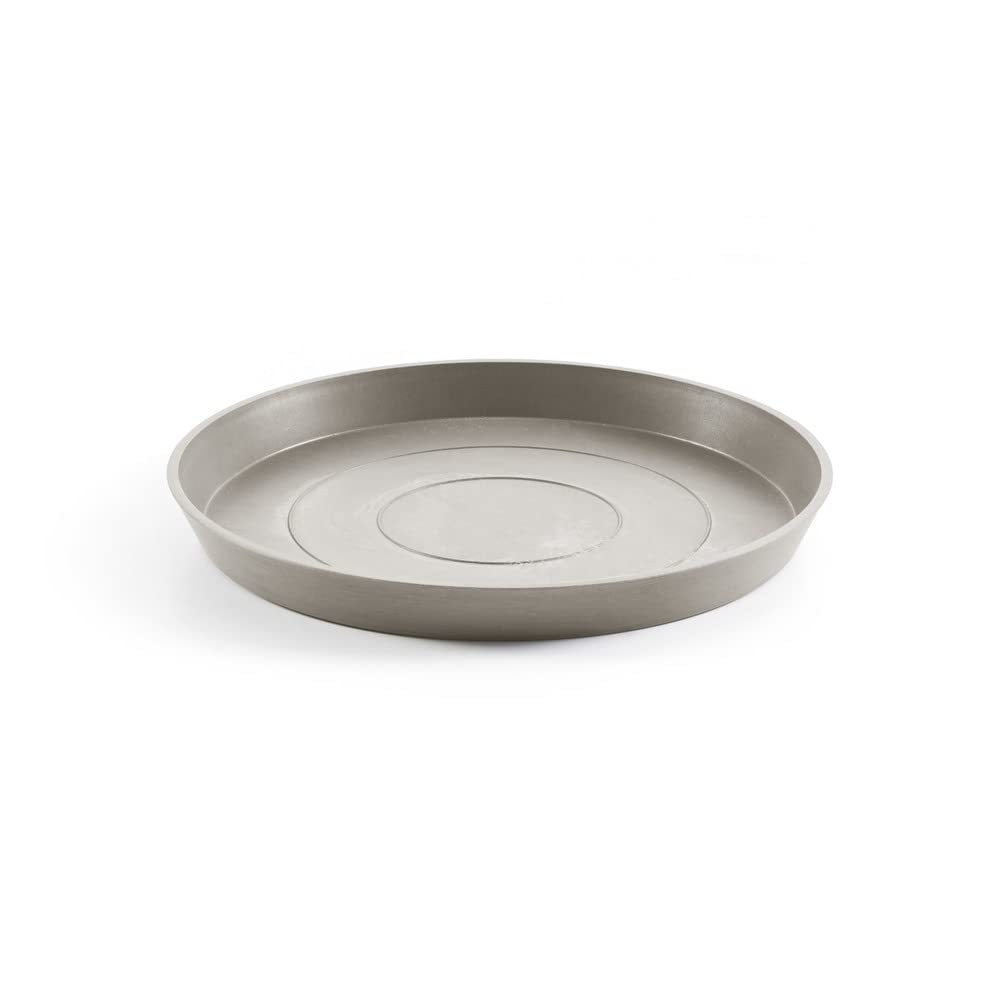 Small Round Saucer - 20 in x 20 in x 1.5 in - Taupe - Taupe,20 in x 20 in x 1.5 in