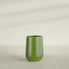 Tall Hayden Medium Round Fiberglass Planter - 15 in x 15 in x 23 in - Satin Green - Satin Green,15 in x 15 in x 23 in