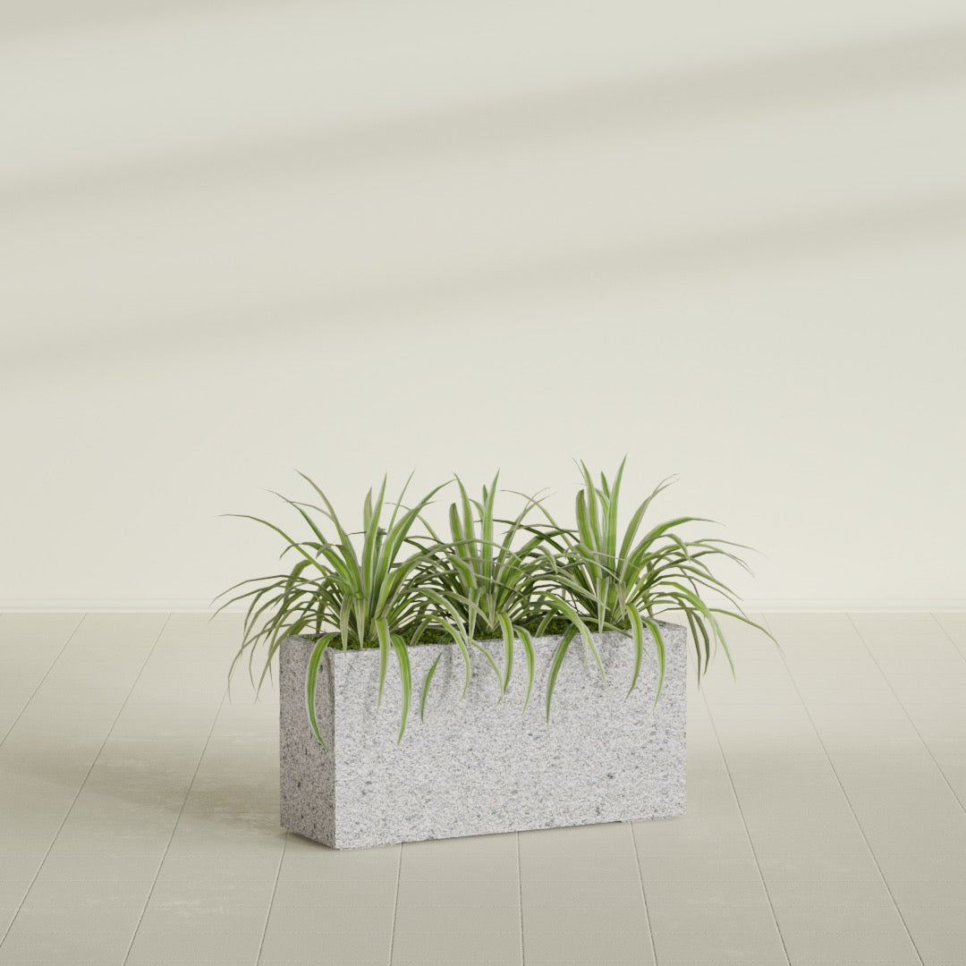 12"-Wide Rectangle - 36in x 12in x 24in - StoneLight - Greystone - StoneLight - Greystone,36 in x 12 in x 24 in