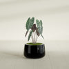 Short Hayden Small Round Fiberglass Planter - 12 in x 12 in x 7 in - Gloss Black - Gloss Black,12 in x 12 in x 7 in