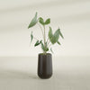 Tall Hayden Medium Round Fiberglass Planter - 18 in x 18 in x 29 in - Matte Brown - Matte Brown,18 in x 18 in x 29 in