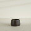 Short Hayden Small Round Fiberglass Planter - 12 in x 12 in x 7 in - Matte Brown - Matte Brown,12 in x 12 in x 7 in
