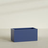 Granada Extra Large Long Rectangle Fiberglass Planter - 48 in x 24 in x 24 in - Matte Cobalt Blue - Matte Cobalt Blue,48 in x 24 in x 24 in