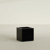 Montroy Medium Cube Square Fiberglass Planter - 20 in x 20 in x 20 in - Gloss Black - Gloss Black,20 in x 20 in x 20 in