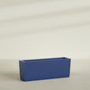 Panama Extra Large Long Rectangle Fiberglass Planter - 48 in x 12 in x 18 in - Matte Cobalt Blue - Matte Cobalt Blue,48 in x 12 in x 18 in