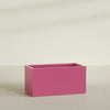 Granada Extra Large Long Rectangle Fiberglass Planter - 48 in x 24 in x 24 in - Gloss Pink Violet - Gloss Pink Violet,48 in x 24 in x 24 in