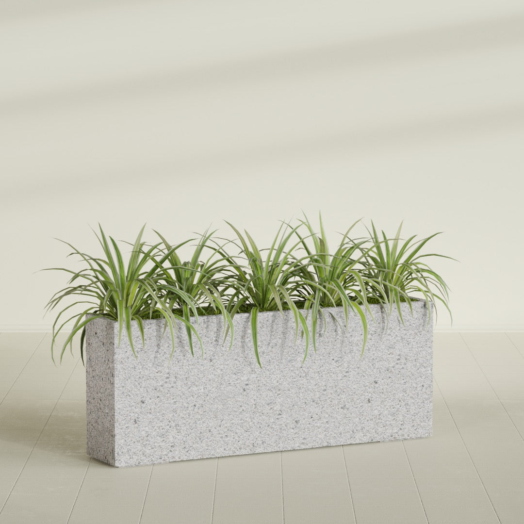 12"-Wide Rectangle - 60in x 12in x 24in - StoneLight - Greystone - StoneLight - Greystone,60 in x 12 in x 24 in