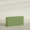 Milano Extra Large Narrow Rectangle Fiberglass Planter - 48 in x 10 in x 24 in - Satin Green - Satin Green,48 in x 10 in x 24 in