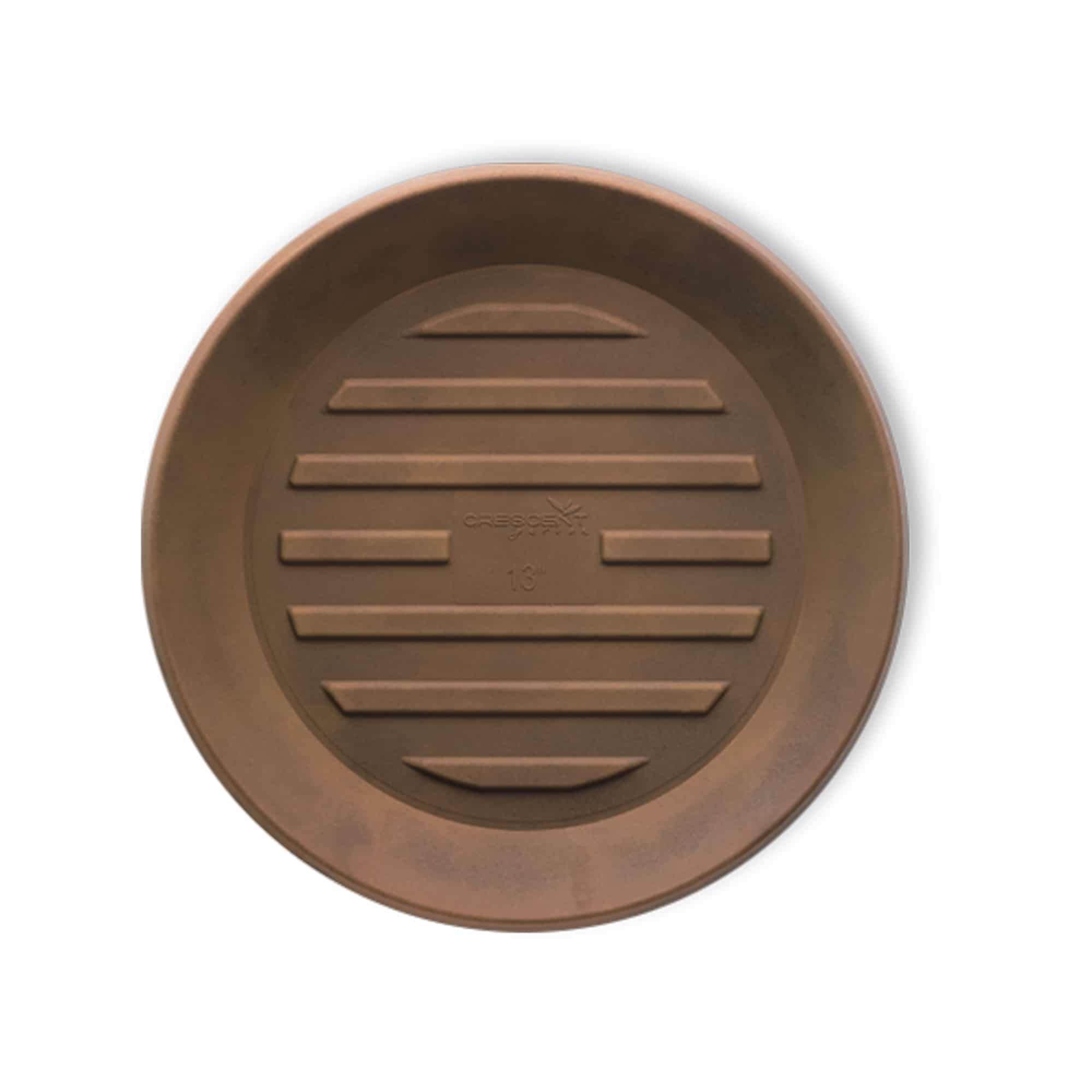 Round Saucer - 20in - Rust - Rust,20in